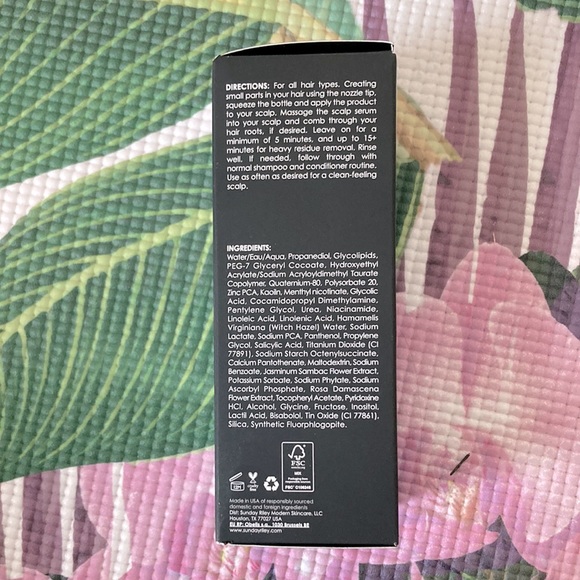 Sunday Riley Clean Rinse Clarifying Scalp Serum (NIB) - Picture 4 of 7